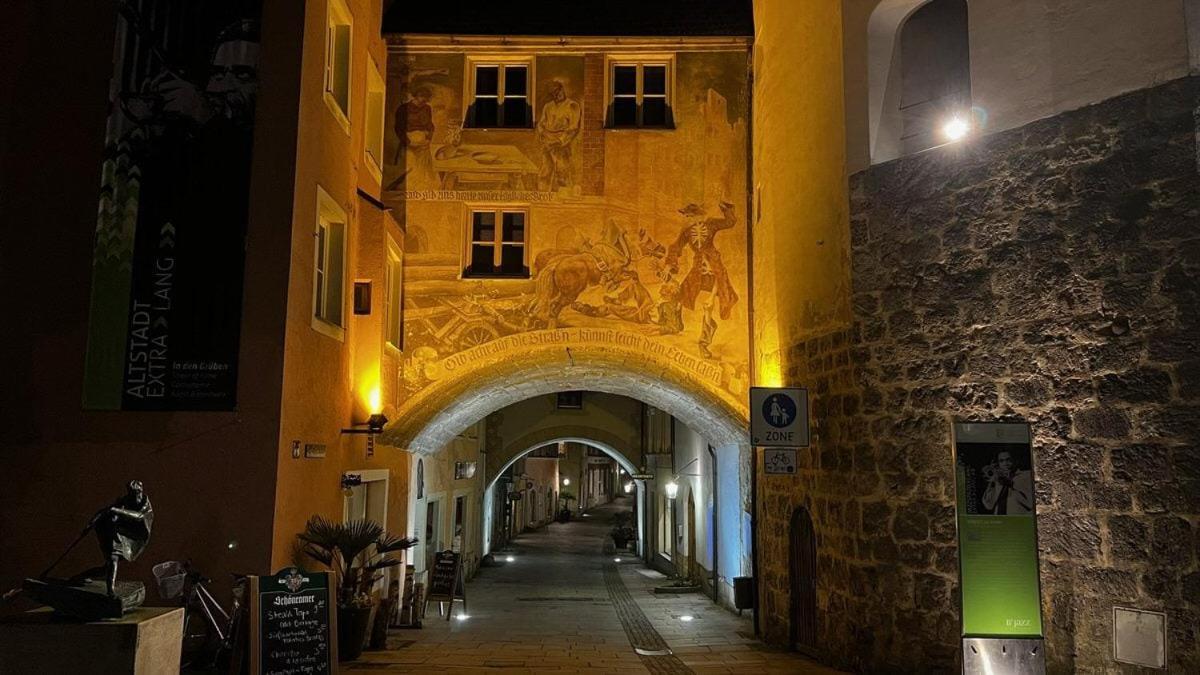 Apartmán Wohnen Am Bach Haiming Exteriér fotografie