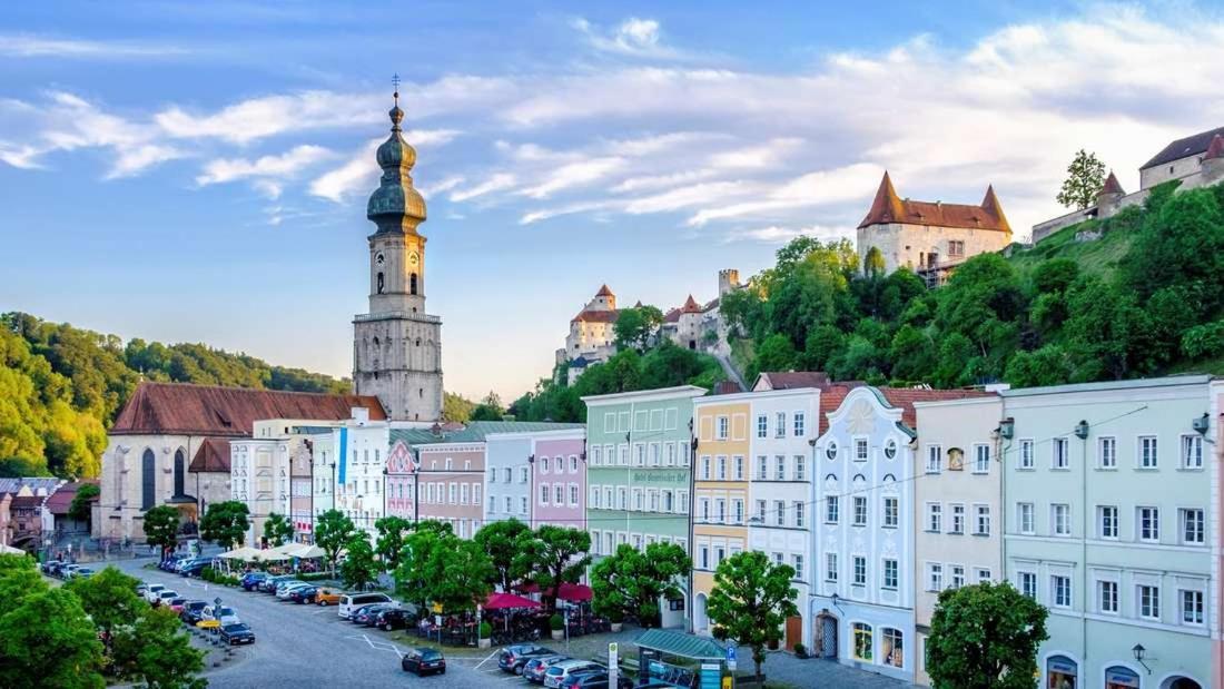 Apartmán Wohnen Am Bach Haiming Exteriér fotografie