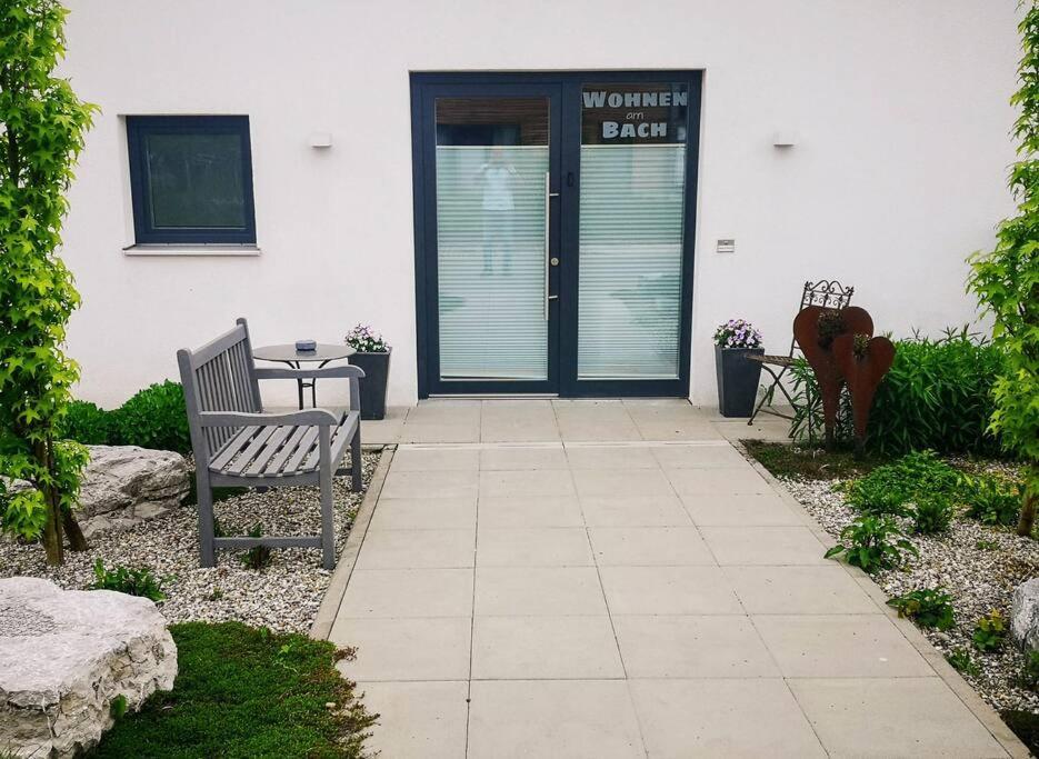 Apartmán Wohnen Am Bach Haiming Exteriér fotografie